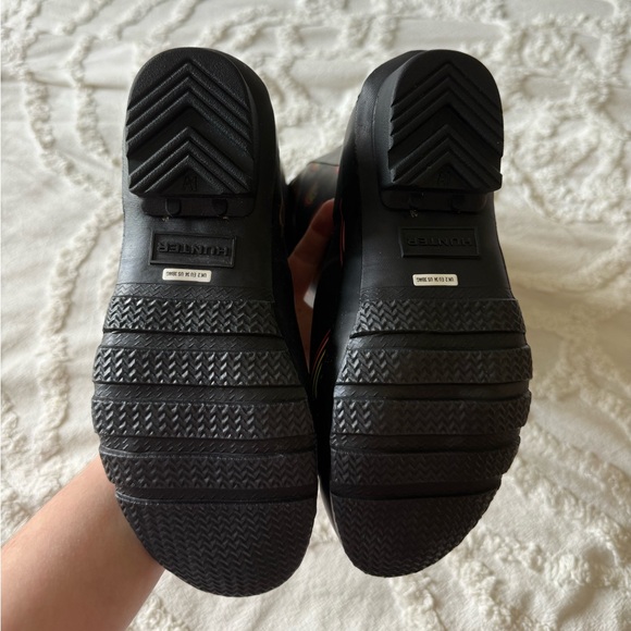 Girls Rainbow Hunter Black Boots - Picture 4 of 5